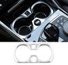 KADEKO New 3 Series (G20) Center Drink Holder Decorative Frame Garnish for BMW (Silver)