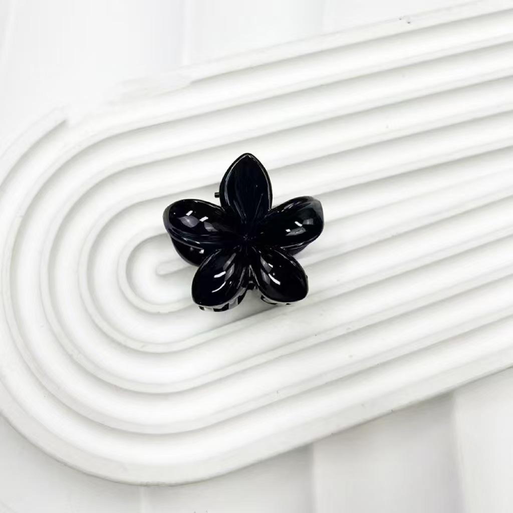 Европейский и американский Франжипани 4 см Модный зажим-краб для волос для пляжного отдыха