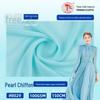 Pearl Chiffon Plain Weave Fabric for Skirts, Hanfu, and Home Clothes (75D)