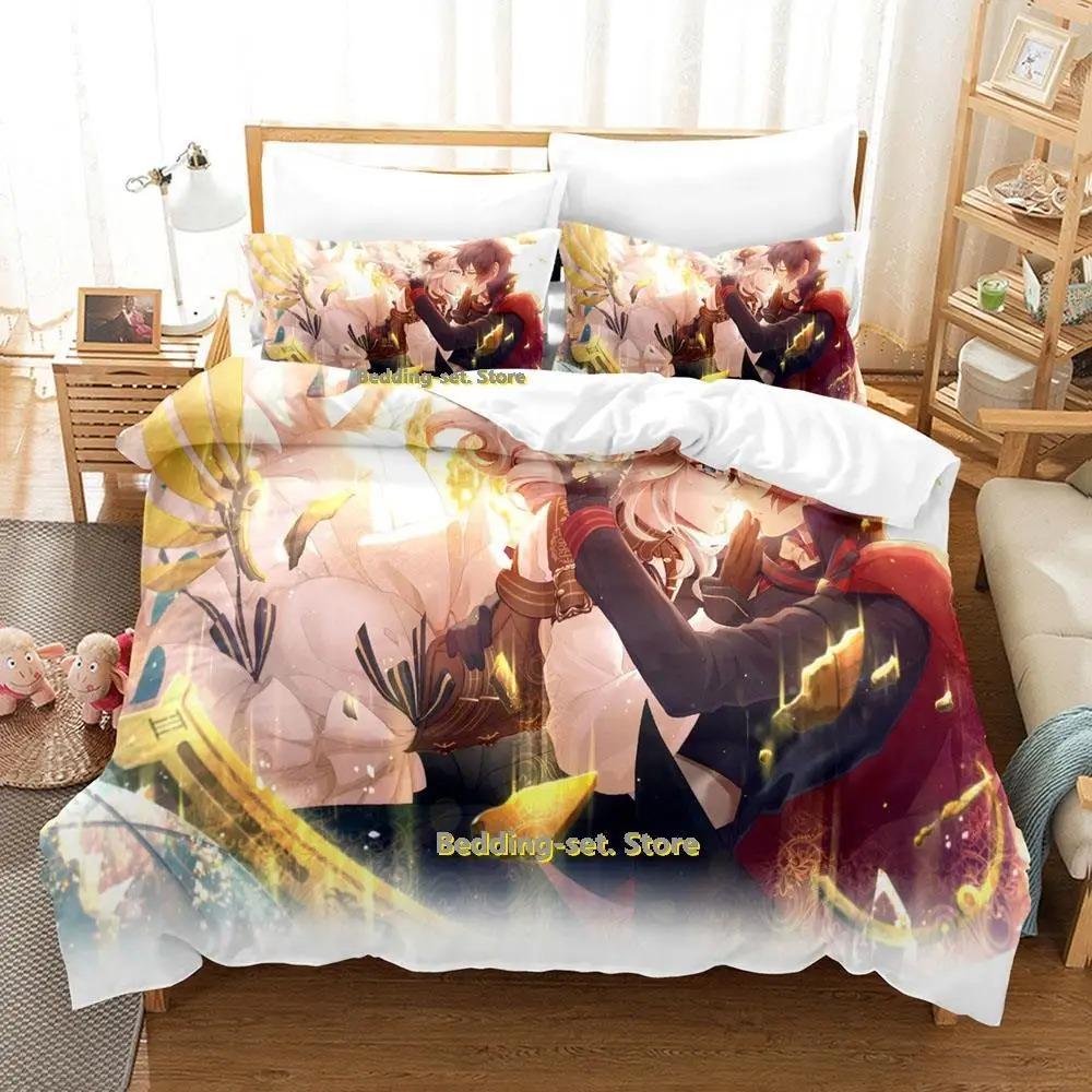Новый комплект постельного белья Code Realize Guardian of Rebirth из трех предметов в стиле мультфильма «Аниме» для взрослых и детей, наборы пододеяльников 3D Kawaii
