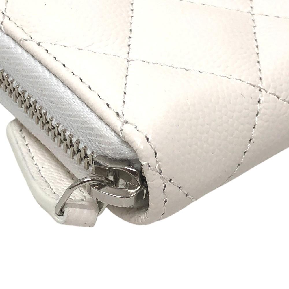 Chanel AP3728 Звезда CC Марка Круглая монетница Компактный кошелек Неиспользованный