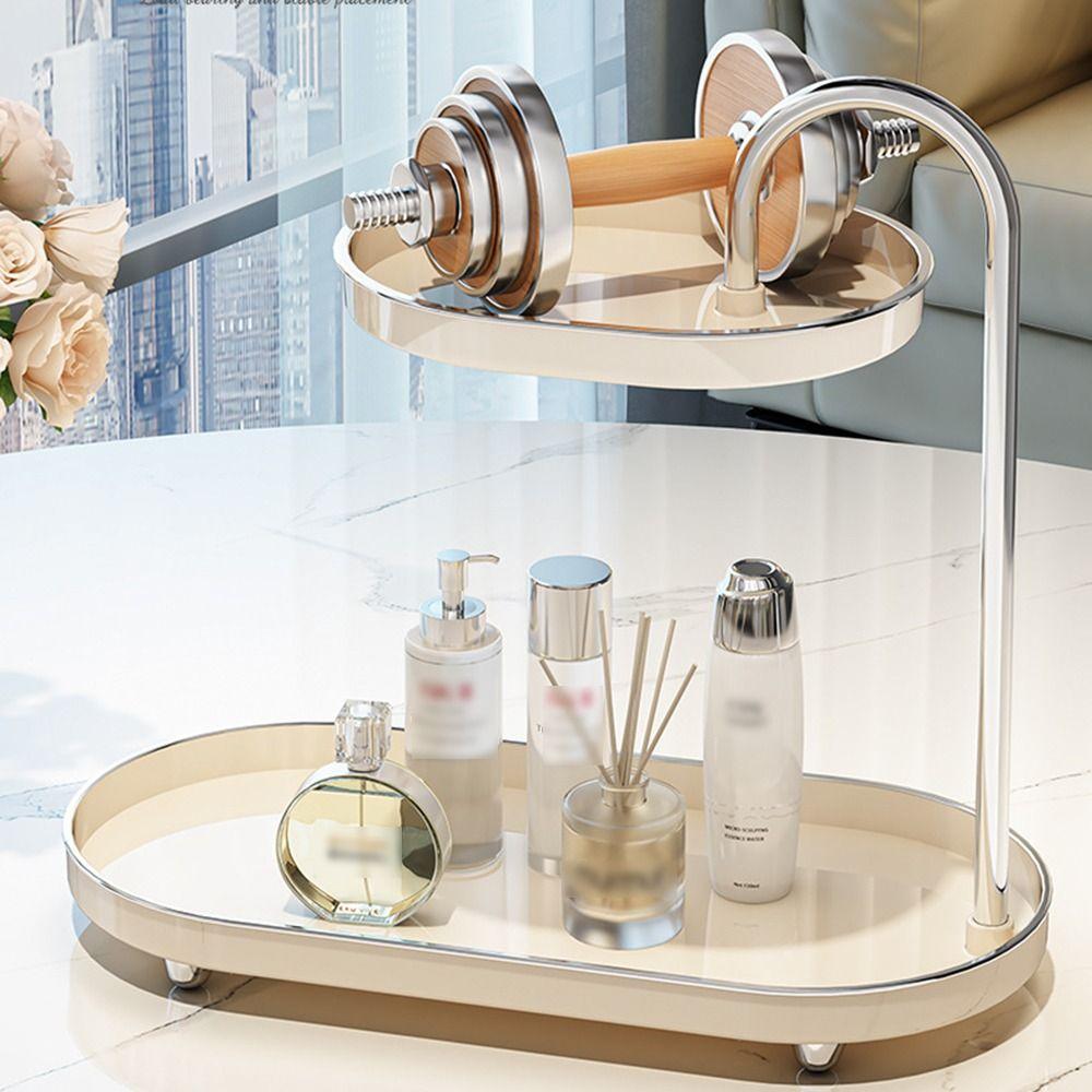 Space Saving 2 Tier Makeup Organizer Makeup Storage Display Stand  Dressing Table