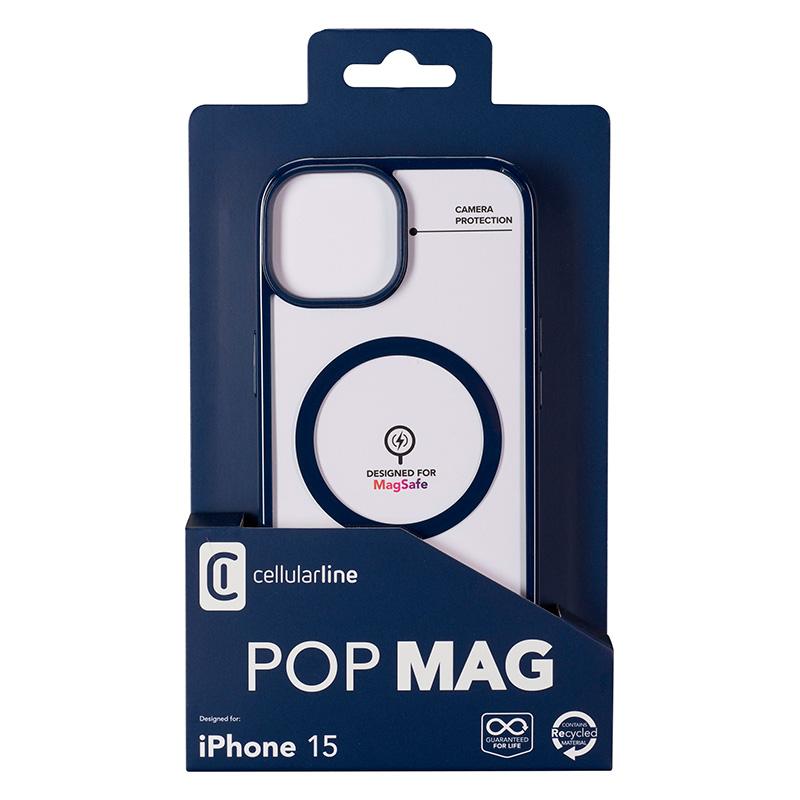 Cellularline Sensation Plus - iPhone 15 Pro Case with MICROBAN Coating (Black)