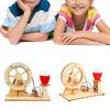 Hand Crank Generator DIY Hand Generator Education Science Kits Handheld Crank Generator Power Kits Education Model Toy