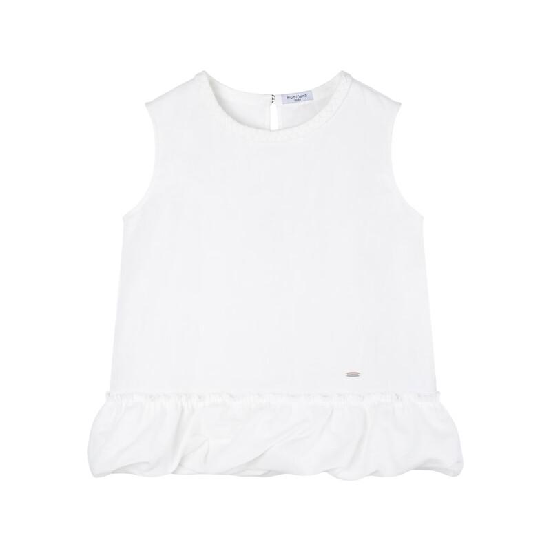 Mucmukn Girls' Summer Linen Blend Vest Top