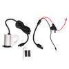 Motorcycle USB Charger Waterproof 12V Power Adapter Digital Display Voltage with Switch
