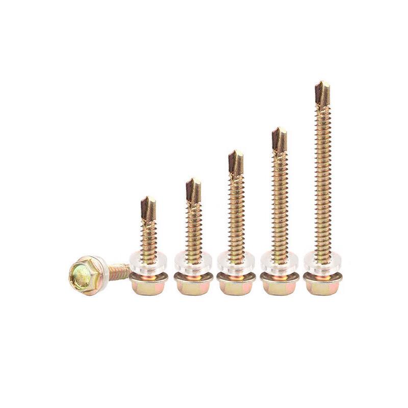 Jiestin Color Zinc Hex Head Self-Tapping Screws