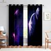 Мечтательная галактика звездное небо 3D печатные шторы затемняющие шторы подходят для спальни гостиной кабинета декоративные шторы