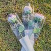 Crochet Bouquets Creative Artificial Flowers Heart Shaped Hand Woven Flowers Crochet Carnations Valentine's Day Mother's Day