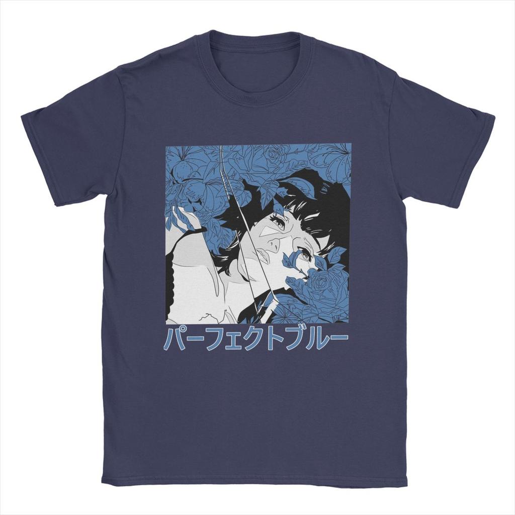 Мужская футболка Perfect Blue Casual Cotton Tee Shirt Short Sleeve Anime T Shirts Round Gate Tops Plus Size