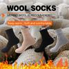 MEN Socks Thermal Warm Winter Snow Socks Cozy Crew Cabin Comfy Women Work Socks Pack