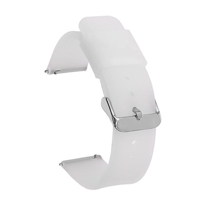 Silicone Watchband Strap Quick Release Band 12mm 14mm 16mm 18mm 19mm 20mm 21mm 22mm 24mm Universal Wristband Belt Accessories