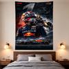 Lewis Hamilton Dream Come True F1 Wall Tapestry for Formula 1 Fans Garage Man Cave Bedroom Decor
