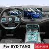 Для BYD TANG EV DM i 2024 2025 Пленка для экрана автомобильной навигации из ТПУ Защитная наклейка на коробку передач Противоцарапающиеся Аксессуары для интерьера