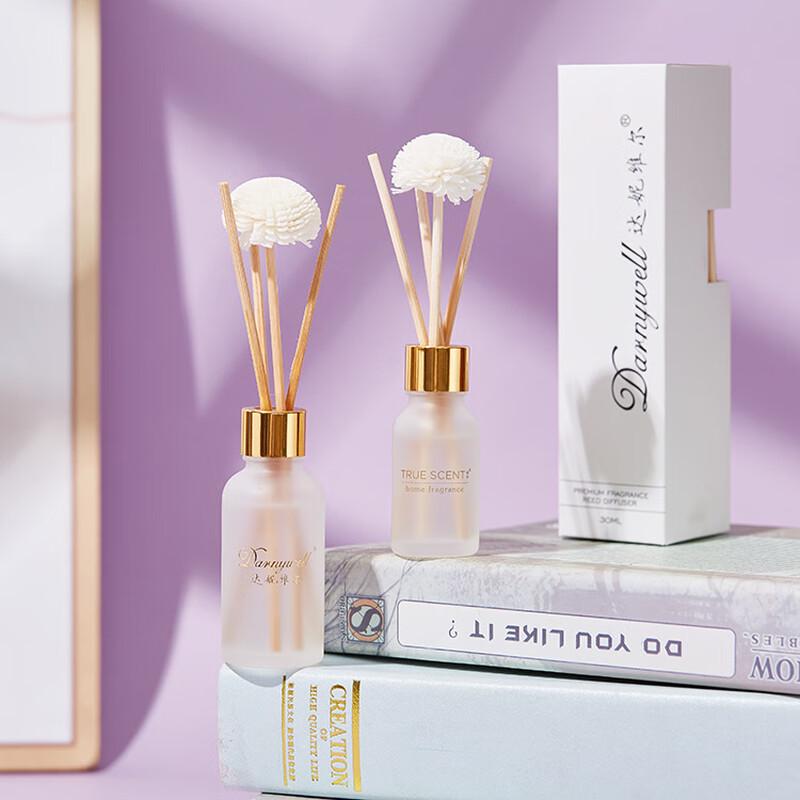 Jun Shi Flameless Reed Diffuser Oil Set - Blue Wind Chime & Ocean Scent