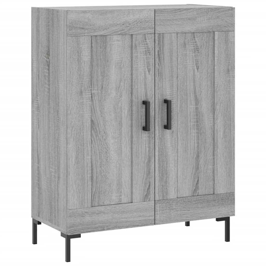 Highboard Gray Sonoma 69.5 x 34 x 180 cm Particleboard