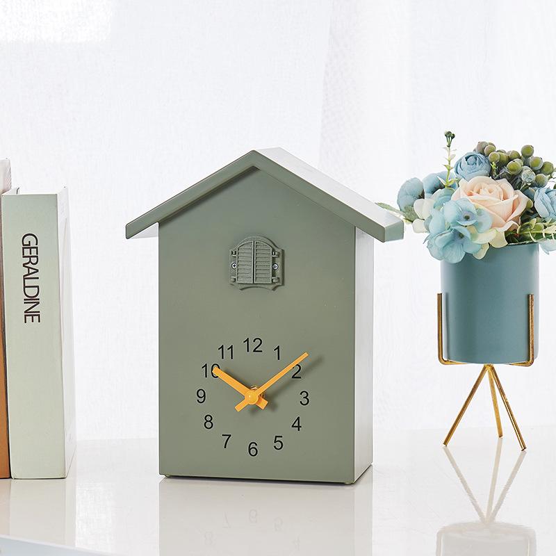 Настенные часы Yida Time Nordic Cuckoo T60 - Птица, ежечасный бой