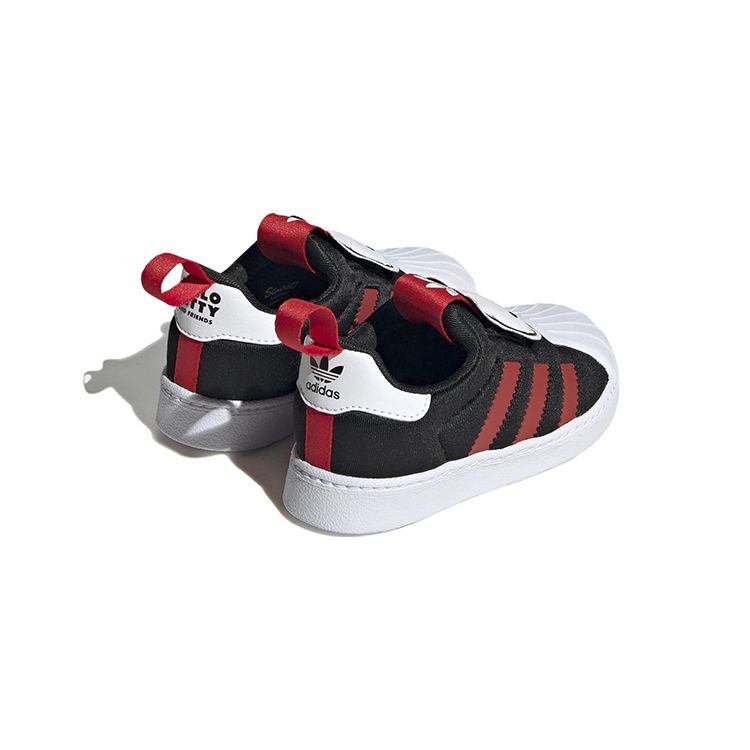 Hello Kitty X Adidas Superstar 360 I Black Vivid Red Baby Sneakers Core-Black Cloud-White HQ4091