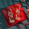 Exquisite Chinese Dragon & Phoenix Wedding Banquet Invitation