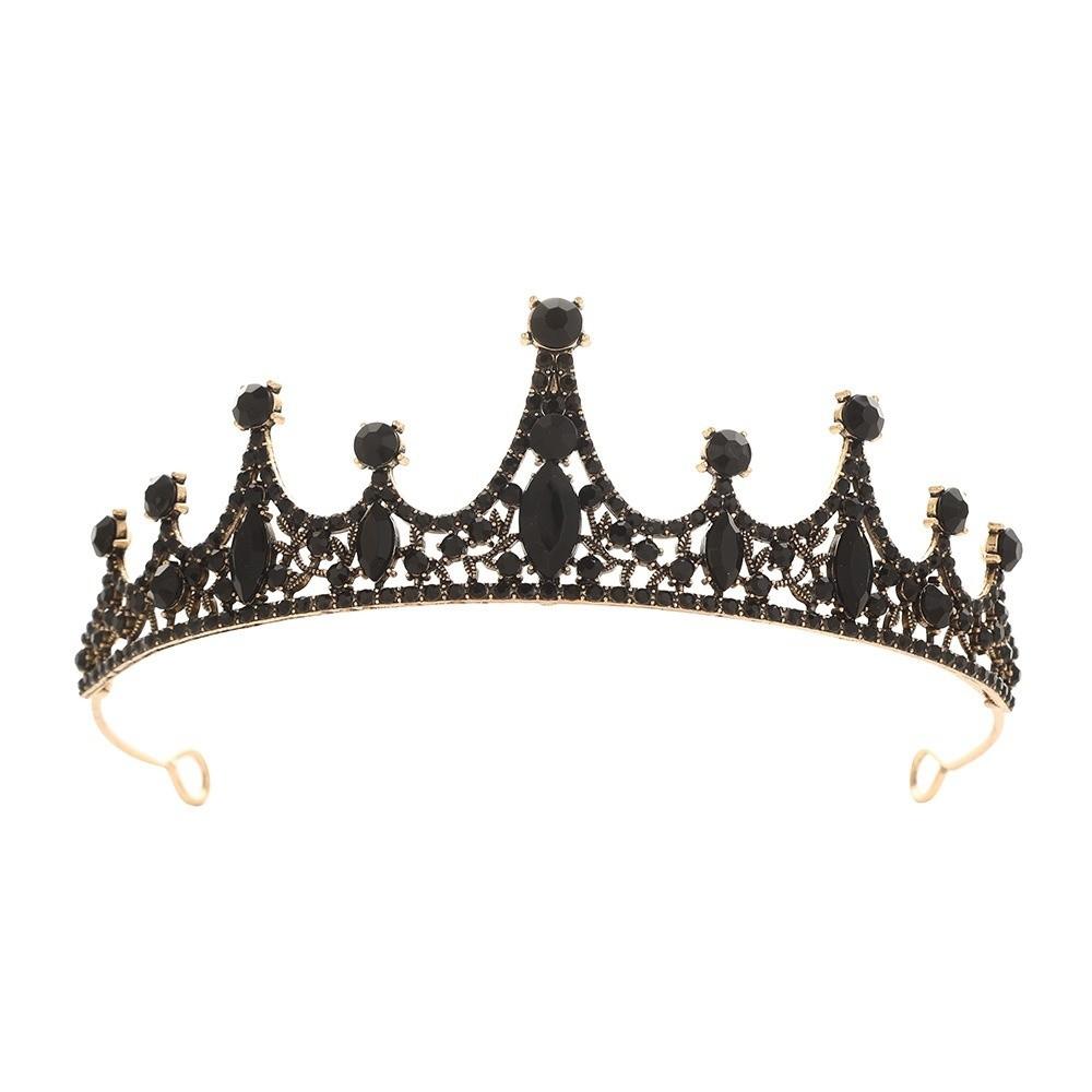 Birthday Crown Queen Princess Crowns for Women Prom Dress Headband Hair Accessories