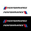 Светоотражающие автомобильные наклейки для BMW PERFORMANCE, новые наклейки на бампер 3 серии 5 серии X1 X3 X4 X5 X6