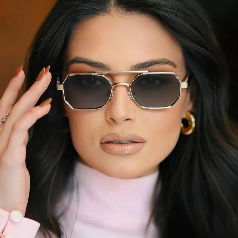 Винтажные квадратные солнцезащитные очки для мужчин, солнцезащитные очки в стиле стимпанк, ретро женские, панк-стиль, модные очки, ретро оттенки