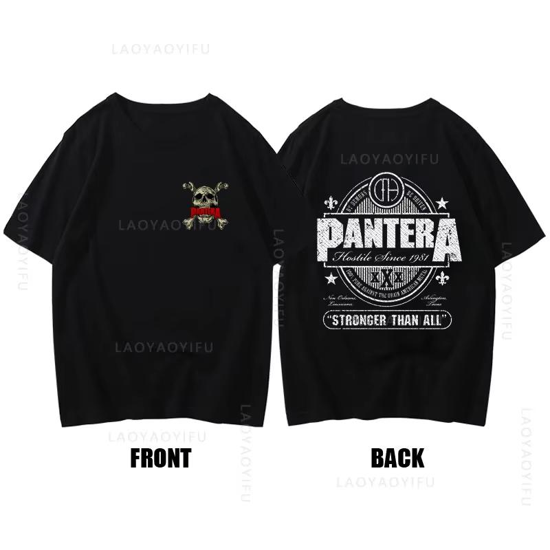 Тема Хэви-метал группы Pantera 100% хлопок Летняя Уникальная Уличная Одежда Футболка Для Унисекс Женщин Глаз Змеи Череп Уличная Мода Топ