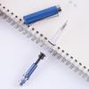 Titanium Fountain Pen High Ink Capacity Vacuum Filling Stainless Steel Fine Nib Smooth Writing Pen for Daily Writing