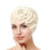 Women Hat Solid Color Fashionable Women Turban Hat Comfortable Decorative Head Wrap for Ladies Girls