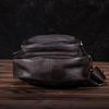 Мужская натуральная кожа, модный дизайн, сумка через плечо на груди, дорожная сумка на одно плечо, рюкзак