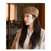 Осенне-зимняя новая шляпа, женский берет на пуговицах, осенне-зимняя шляпа художника, художественная ретро-шляпа Bud