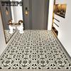 Household Door Mat Carpet Living Room Hallway Bedroom Entrance Mats Carpet Simple Pattern Non-Slip Door Mats