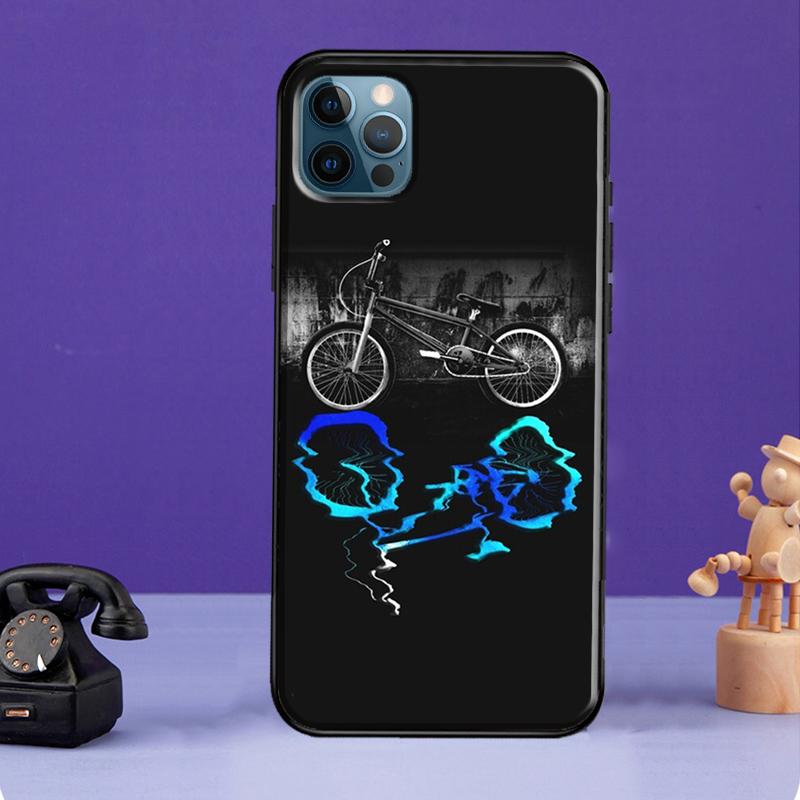 Bike Bicycle Sport Case For iPhone 11 14 Pro Max SE 2020 XR X XS Max 6S 7 8 Plus Cover For iPhone 12 13 Mini