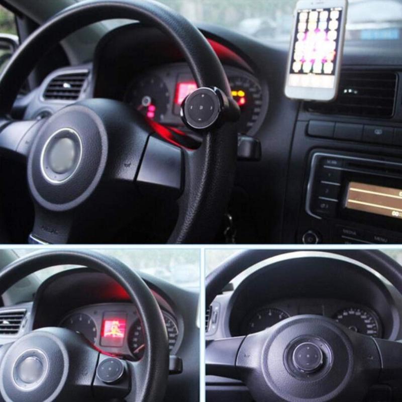 Wireless Car Steering Wheel Control Button 5 Keys for Car Radio DVD GPS Multimedia Navigation Head Unit Remote Control