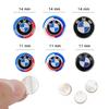 BBJA8 11mm 14mm Car Remote Key Emblem Badge Radio Button Sticker for BMW M Performance E39 E46 E90 E30 E60 E91 E92 F30 F31 Z4 X3 X5 X7