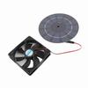 3W Solar Panel Fan Low Noise Energy Saving Solar Mini Exhaust Fan for Chicken Coop Greenhouse