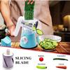 Ручной роликовый многофункциональный нож для овощей, резак для овощей, нарезка и нарезка, ручной кухонный маленький инструмент