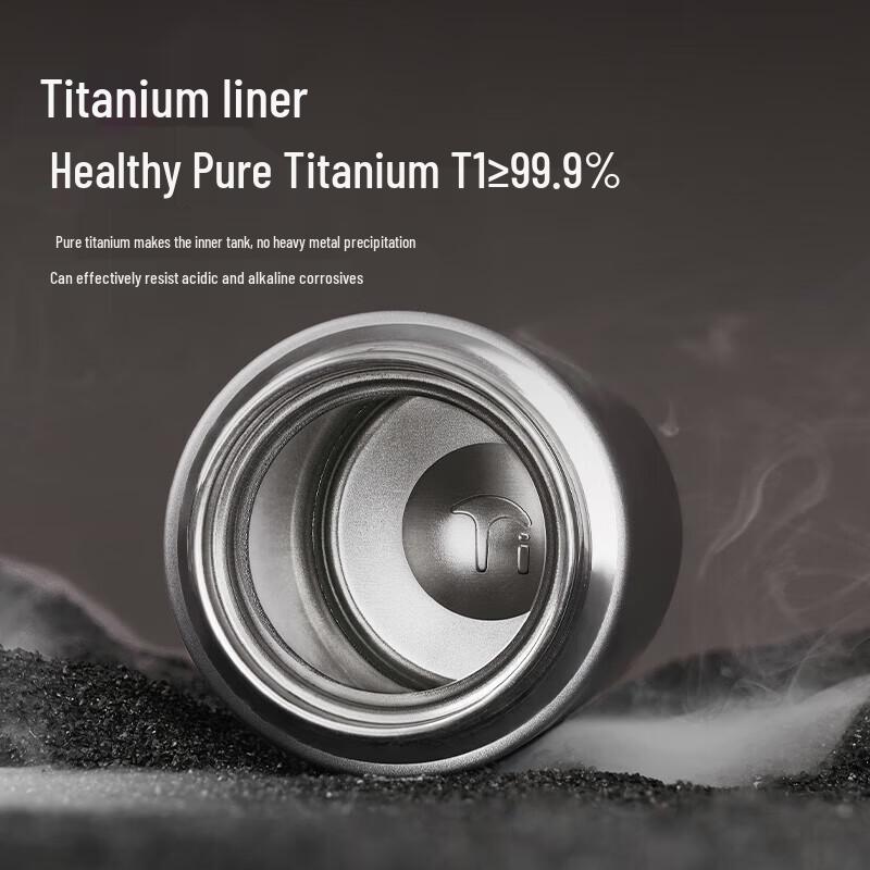 FUGUANG Pure Titanium Tea Infuser Thermos Cup