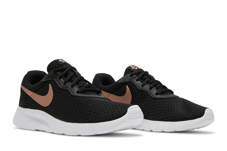 Women's Sneakers Nike Tanjun Black Metallic Red Bronze (Women's) Black/Metallic Red-Bronze