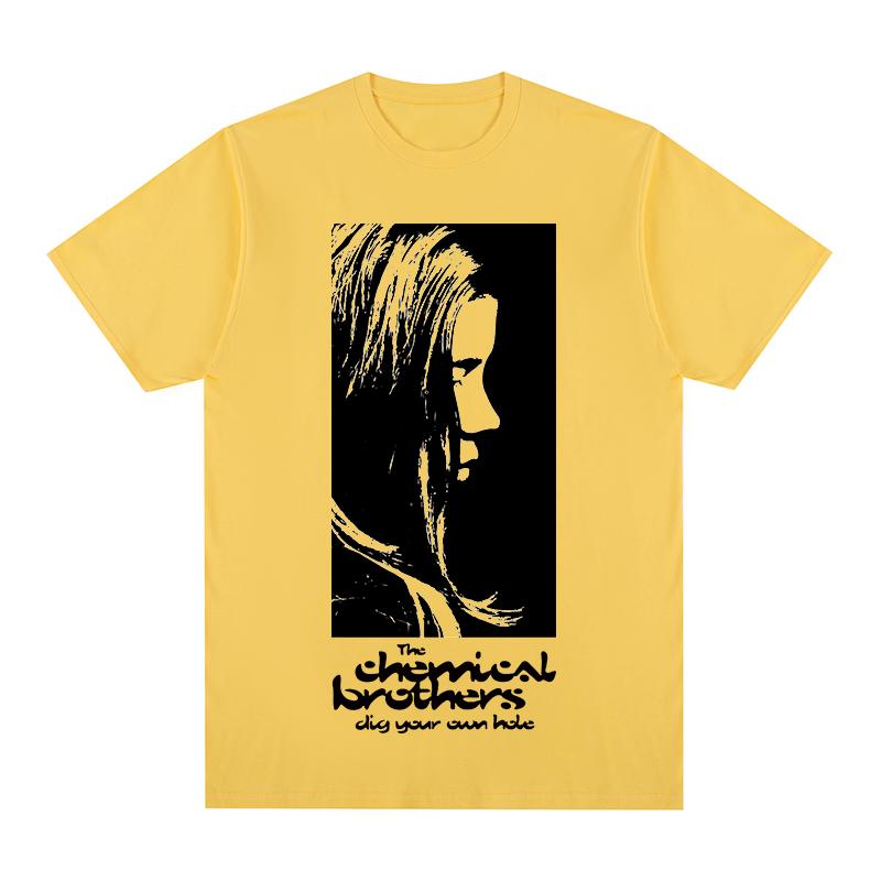 The Chemical Brothers Винтажная футболка Dig Your Own Hole Хлопковая мужская футболка Новая футболка Женские топы