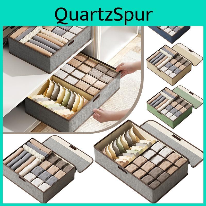 Folding Clothes Drawer Organizer Box Tshirt Jeans Leggings Closet Storage Box