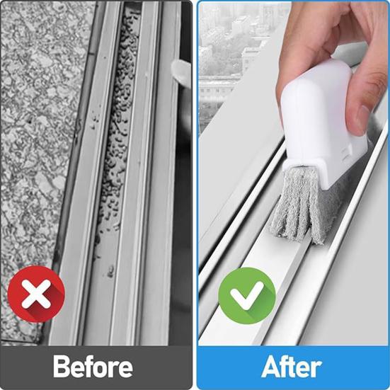 Набор из 7 щеток для чистки с длинной ручкой, сменная губка, скребок для окон, автомобилей, душа, раковины, туалета