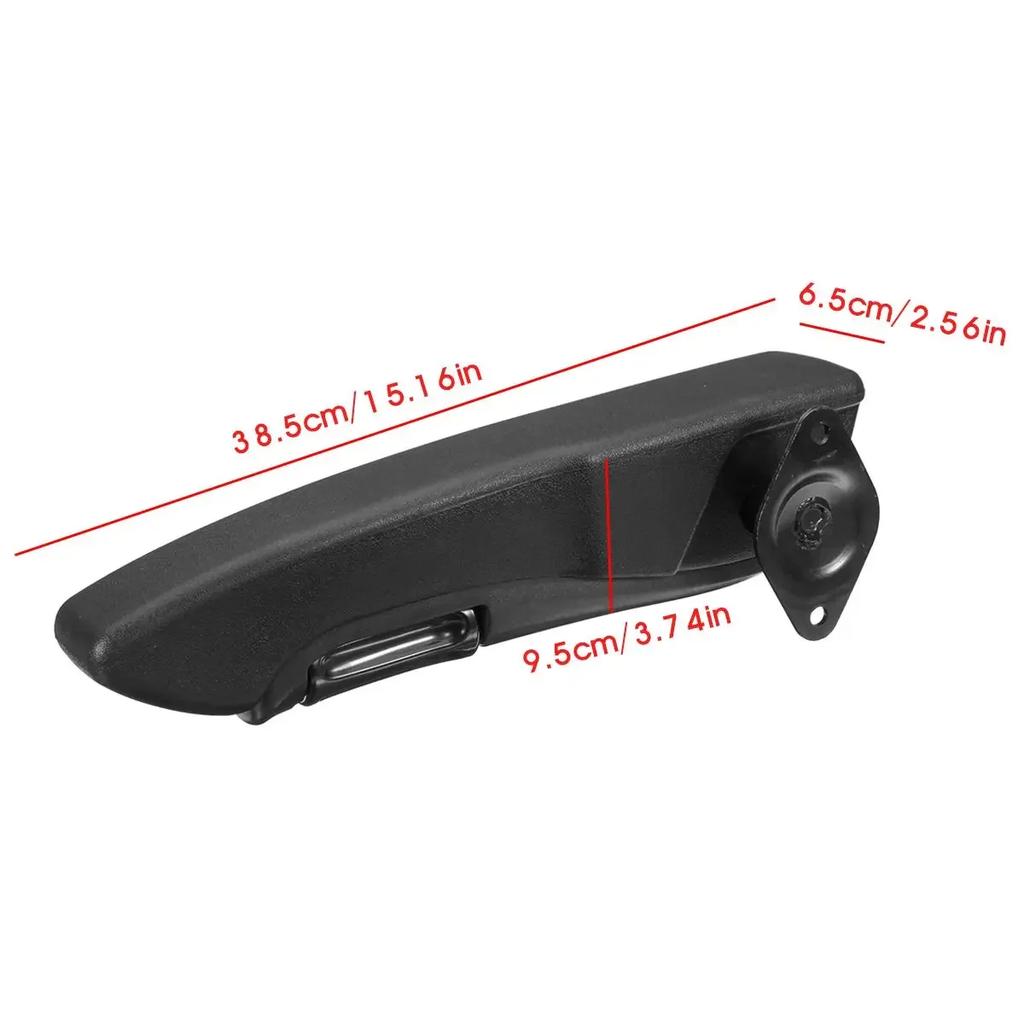 Left/Right Side 1pcs Universal Car Adjustable Seat Armrest Hand Holder For Camper RV Van Motorhome Boat Black Car Accessories