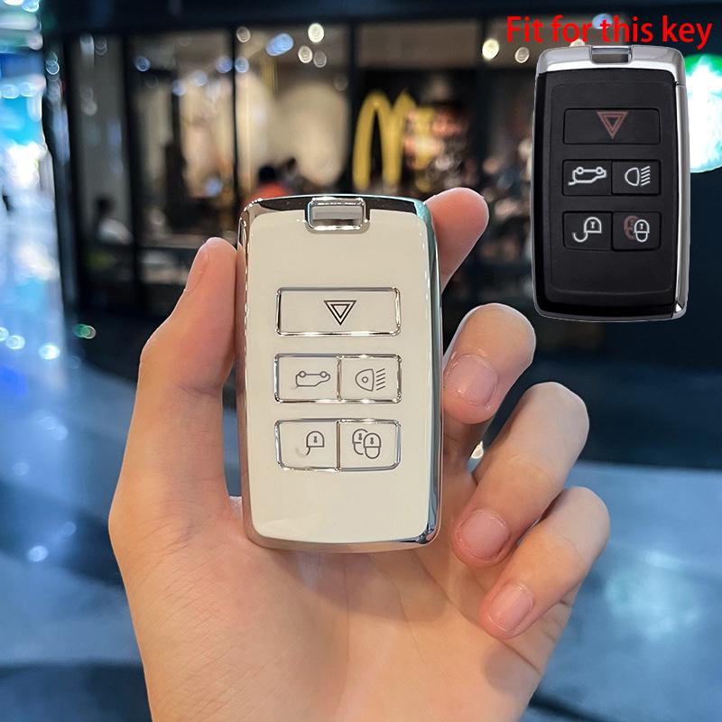 Новый чехол для ключей из ТПУ, защитный чехол с дистанционным управлением для Land Rover Range Rover Sport Evoque Velar Discovery 5 2018 2019 2020