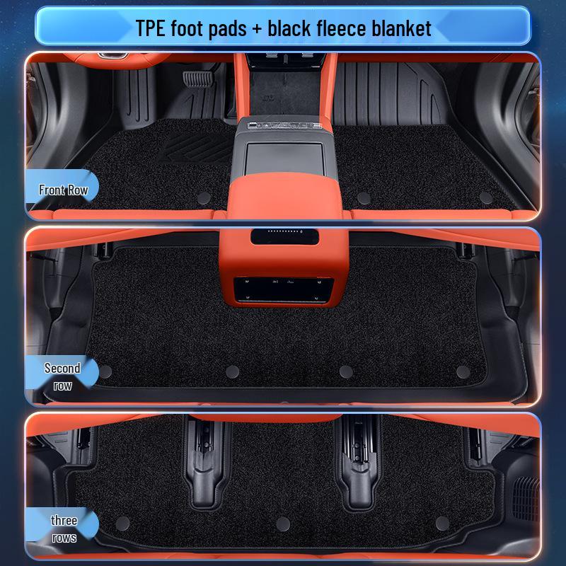 BYD Tang L 2025 Коврики в салон Аксессуары для интерьера TPE