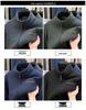 Woodpecker Men's Winter Polar Fleece Stand Collar Hoodie Double-Sided Berber Fleece Shell Jacket