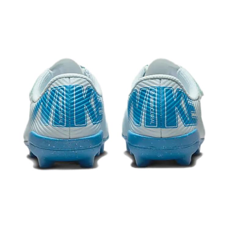 Nike Mercurial Vapor 16 Мягкие Удобные Нескользящие Прочные Низкие Футбольные Бутсы Детские кроссовки Синие FQ8290-400