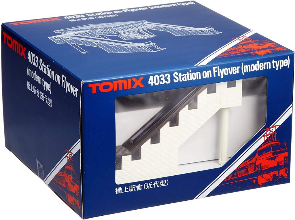 TOMYTEC TOMIX N Gauge Bridge Station Building Modern Model 4033 Railway Model Supplies