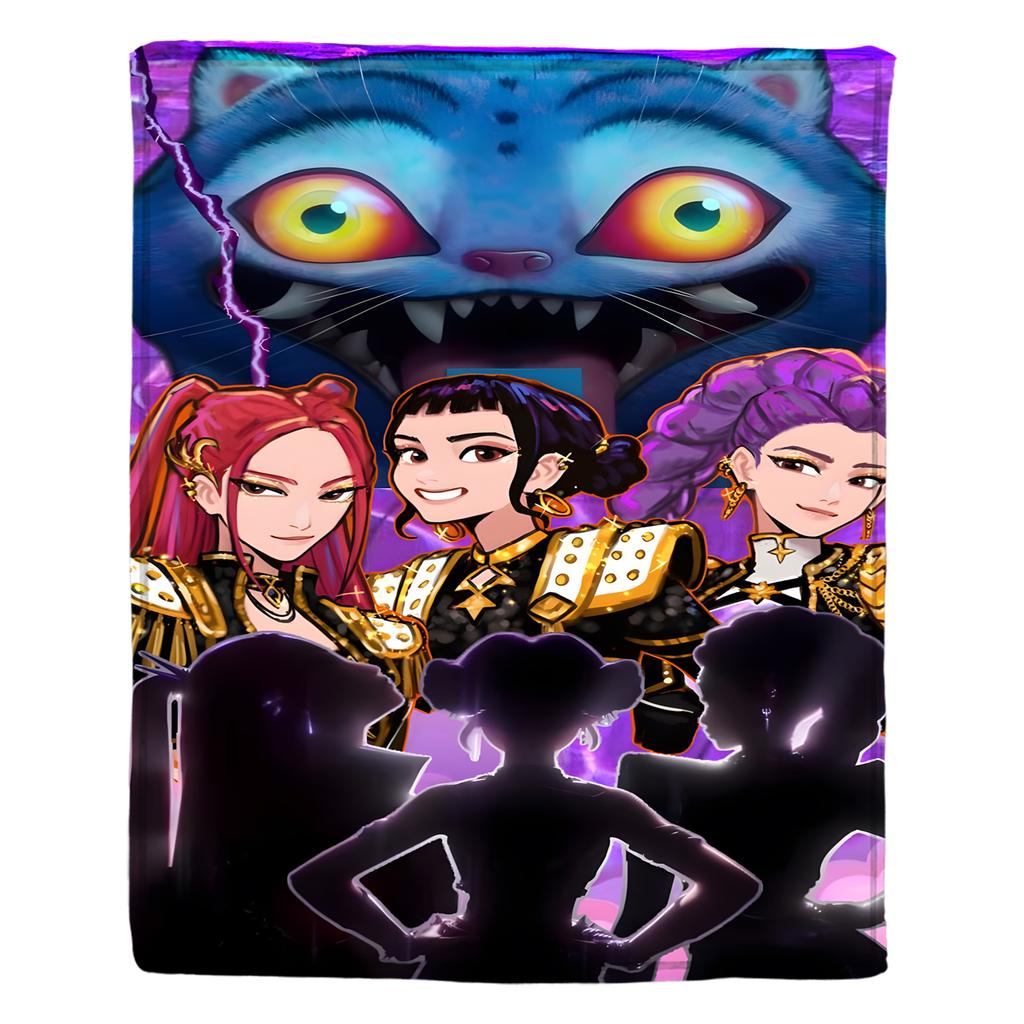 Фланелевое цифровое печатное одеяло, кондиционер, одеяло для дивана, подарок для девочки