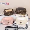 Cozy Up Women's Crossbody Bag Single Shoulder Personalized Decoration Versatile Contrast Camera Bag